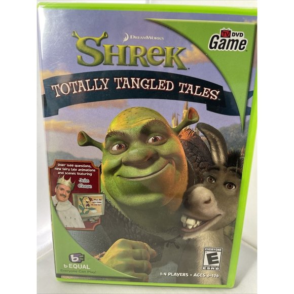 DVD Shrek Video Game TV Totally Tangled Tales Questions John Cleese Fiona NEW - Picture 1 of 12